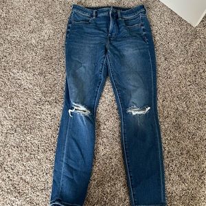 American Eagle ripped jeggings (the dream Jean)